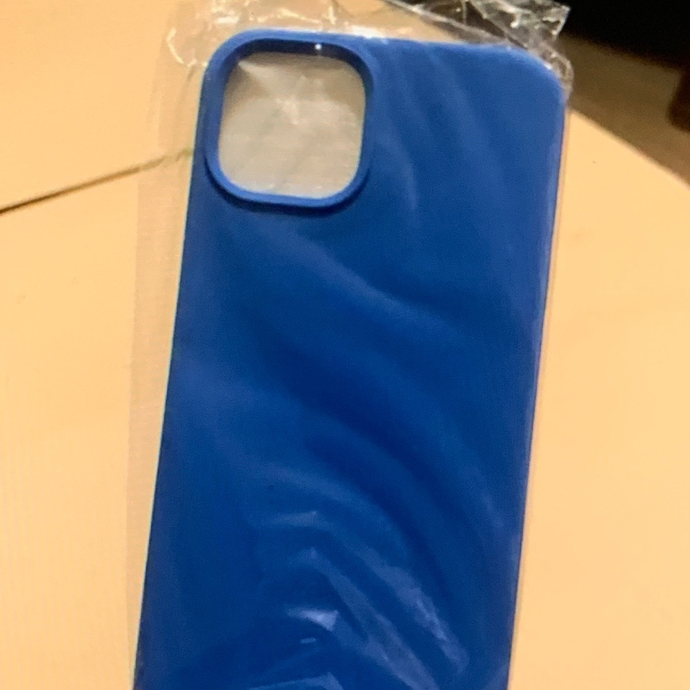 Blue Silicone Phone Case